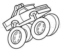 Trophy Truck Drawing at GetDrawings | Free download