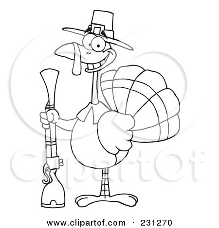 Turkey Drawing Outline at GetDrawings | Free download