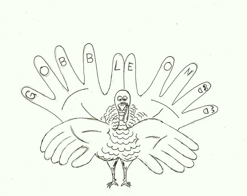 Turkey Hand Drawing at GetDrawings Free download