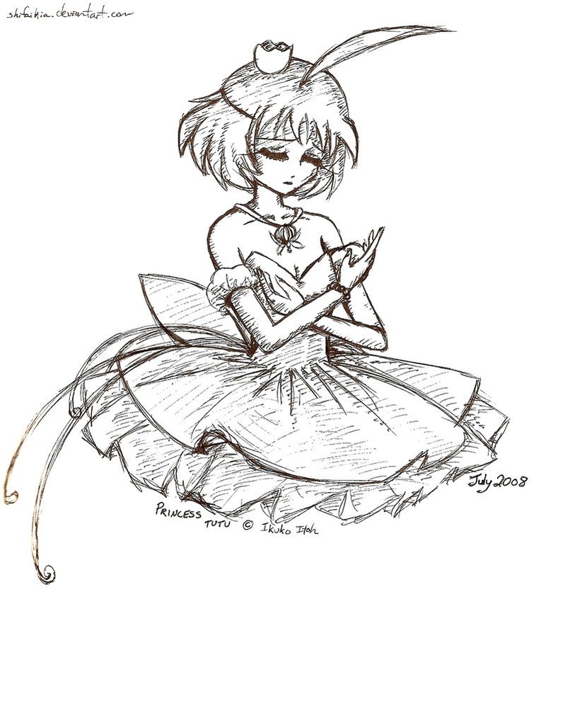 Tutu Drawing at GetDrawings | Free download