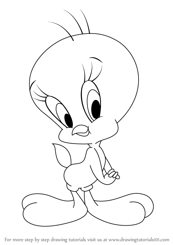 Tweety Bird Drawing at GetDrawings Free download