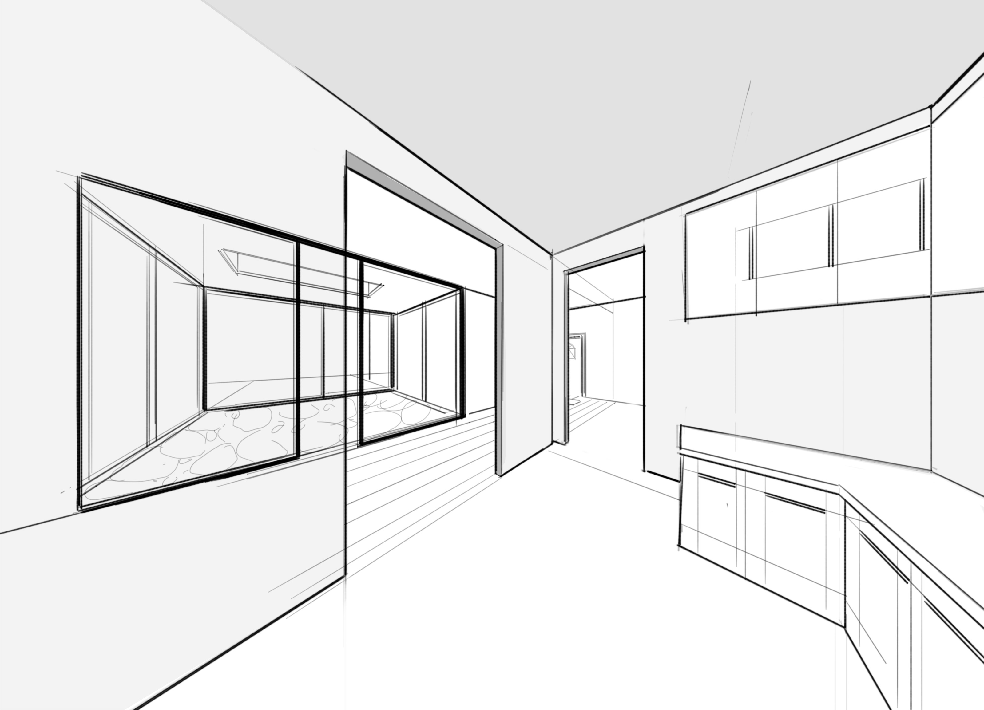 Two Point Perspective Drawing Room Saberi S Animation Blog Drawing From Imagination 2
