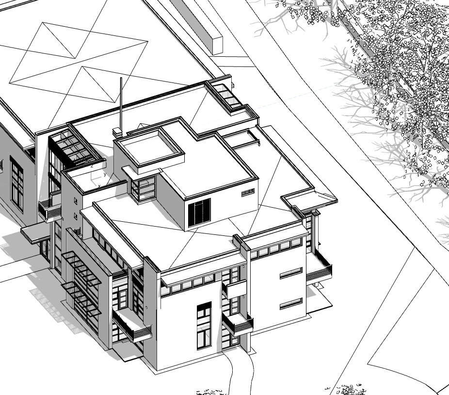 Two Point Perspective Building Drawing at GetDrawings | Free download