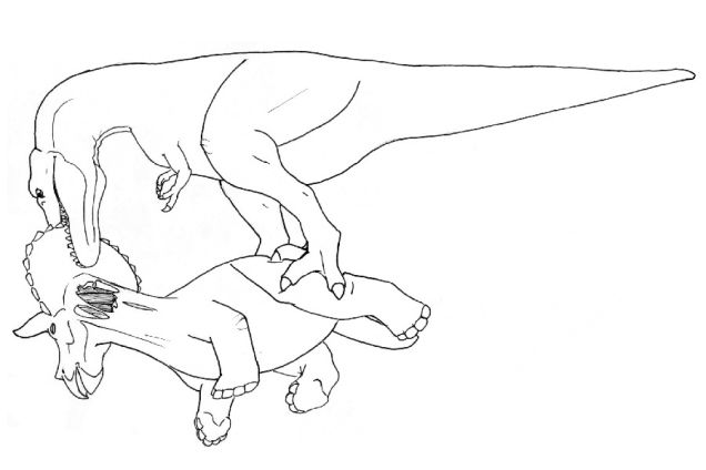 Tyrannosaurus Rex Drawing at GetDrawings | Free download