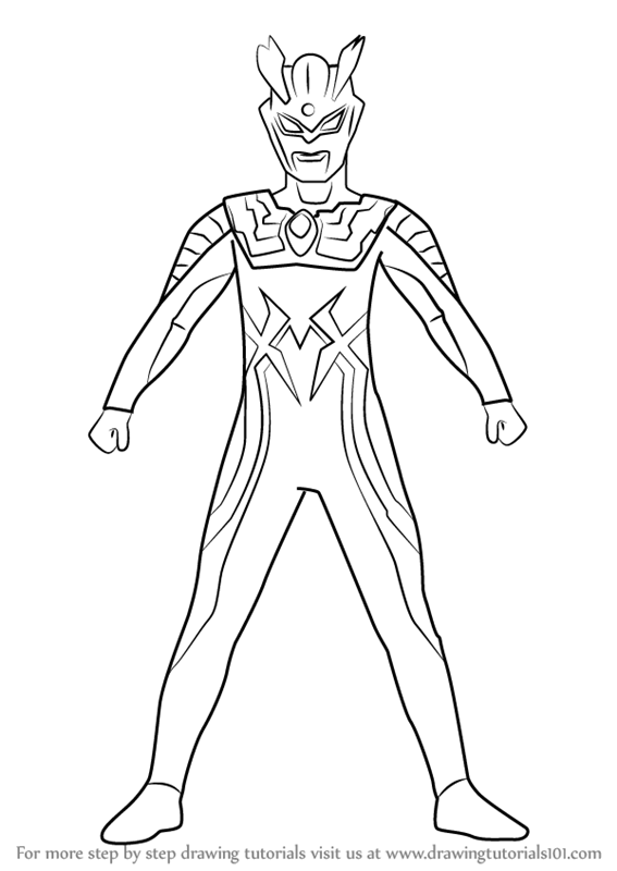 Ultraman Drawing at GetDrawings | Free download