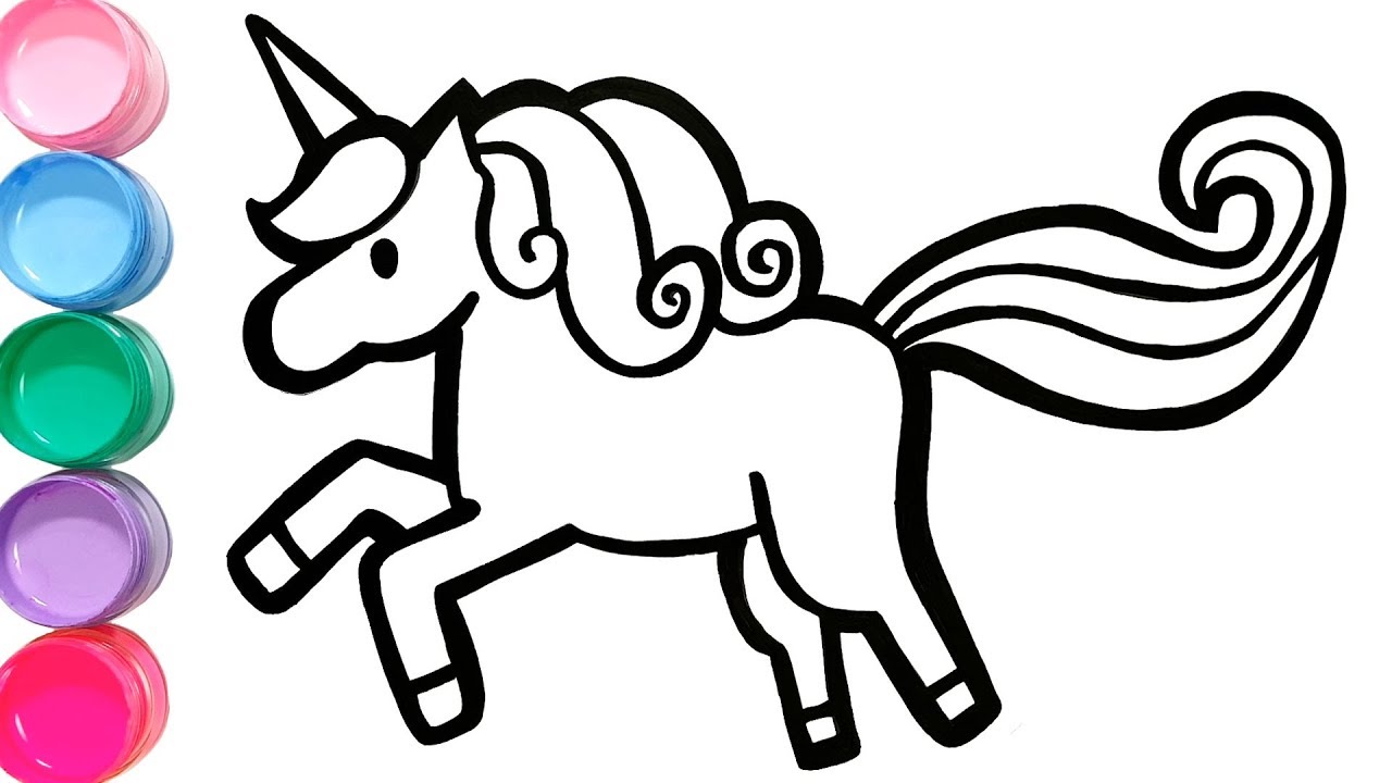 Unicorn Drawing For Kids at GetDrawings | Free download