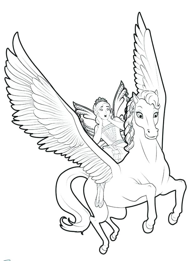 Unicorn With Wings Drawing At Getdrawings | Free Download