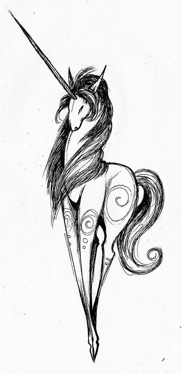 Unicorns Drawing at GetDrawings | Free download