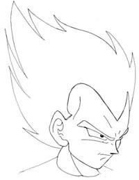 Vegeta Drawing at GetDrawings | Free download