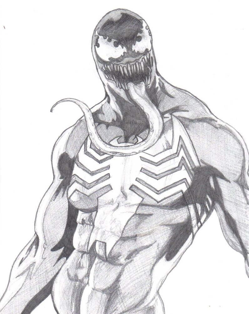 Venom Drawing at GetDrawings Free download