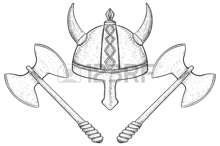 Viking Axe Drawing at GetDrawings | Free download