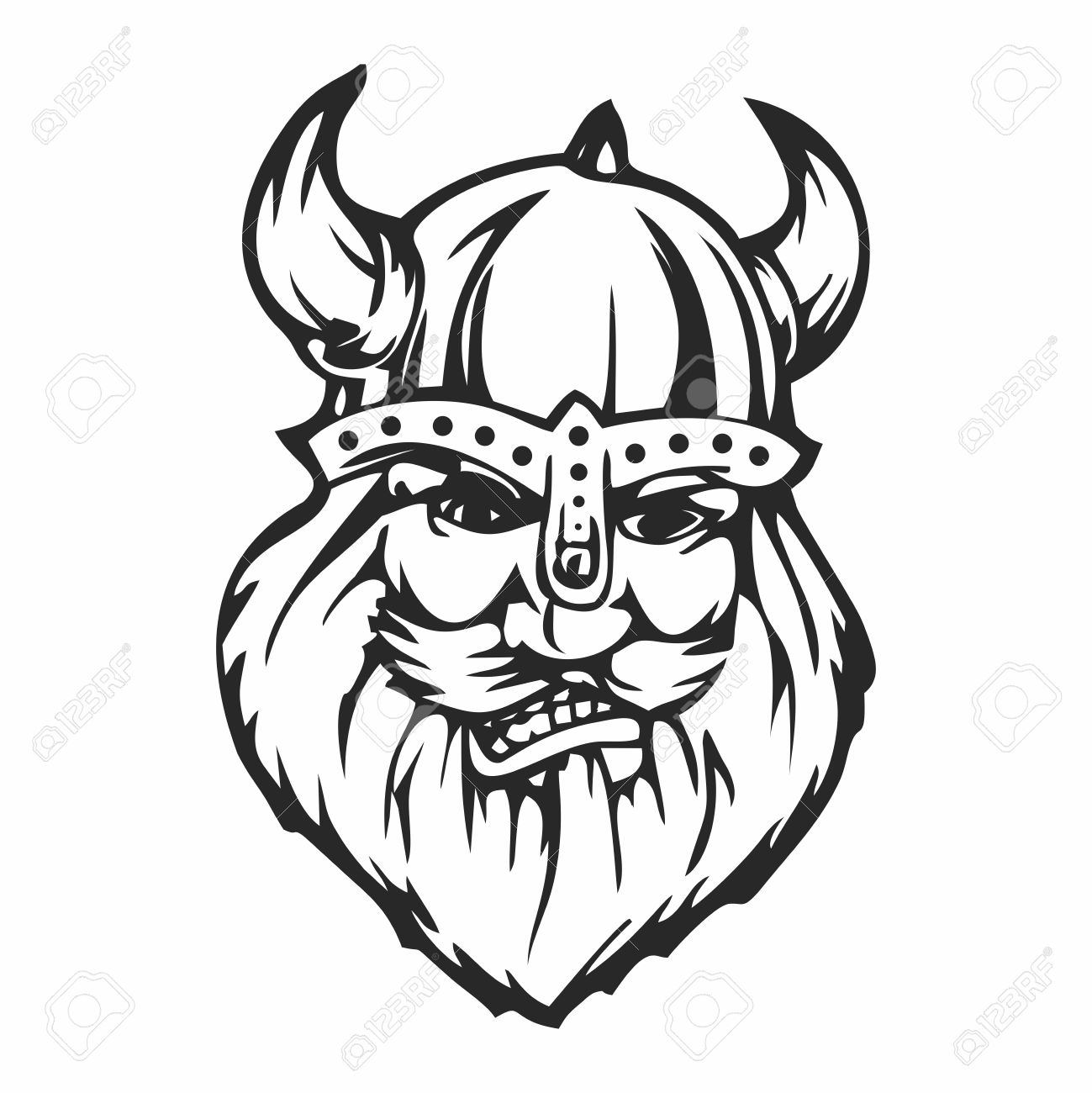 Viking Face Drawing At Getdrawings Free Download