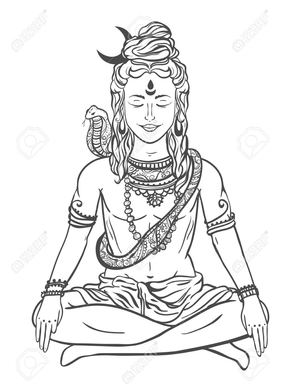 Vishnu Drawing at GetDrawings | Free download