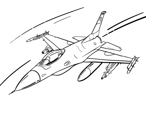 War Plane Drawing