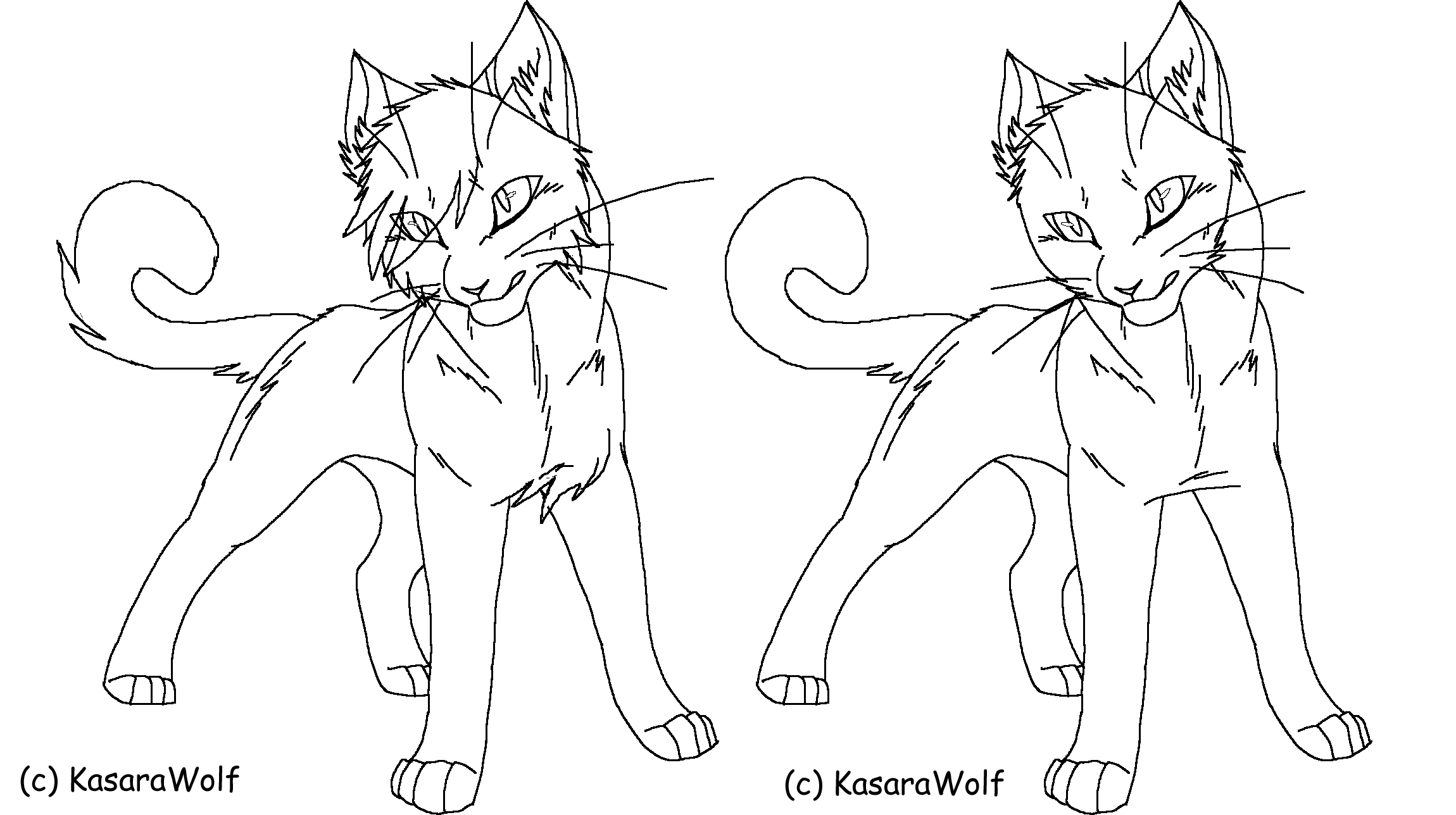 2300x1288 26 Images Of Warrior Cats Oc Template Traceable.