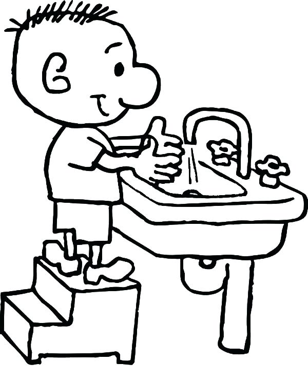 Wash Hands Drawing At GetDrawings Free Download