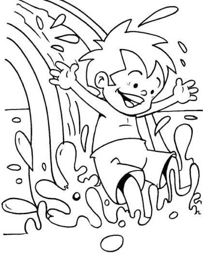 Water Park Drawing at GetDrawings | Free download