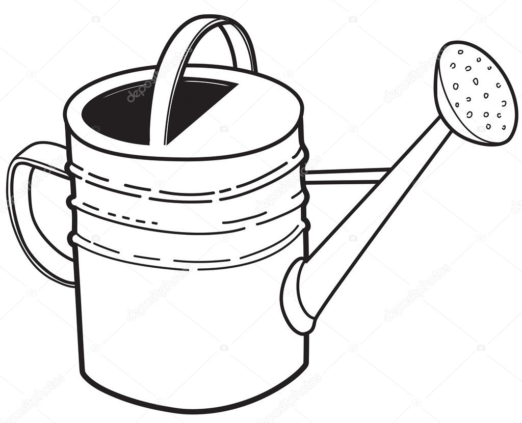 Watering Can Drawing at GetDrawings Free download