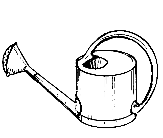 Watering Can Drawing at GetDrawings | Free download