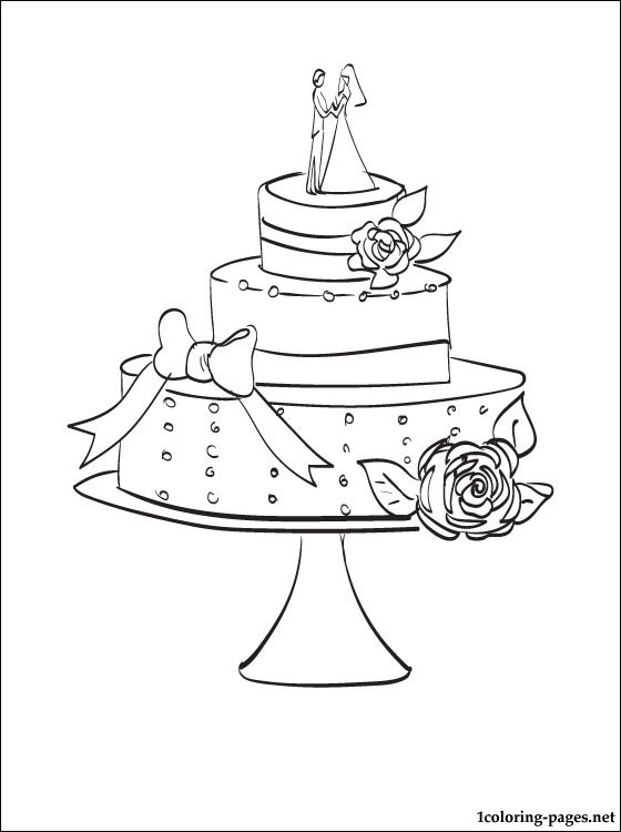 Wedding Cake Drawing at GetDrawings | Free download