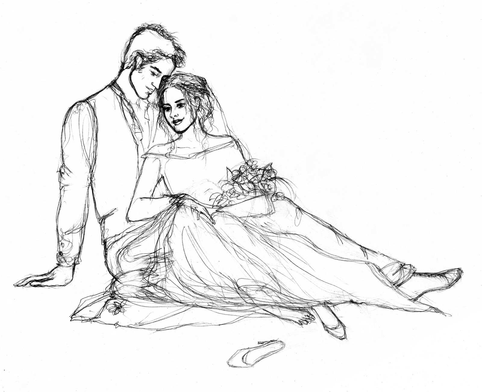 Wedding Ceremony Easy Wedding Couple Drawing Getect2
