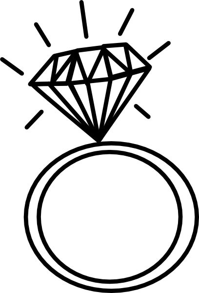 Wedding Ring Drawing at GetDrawings | Free download