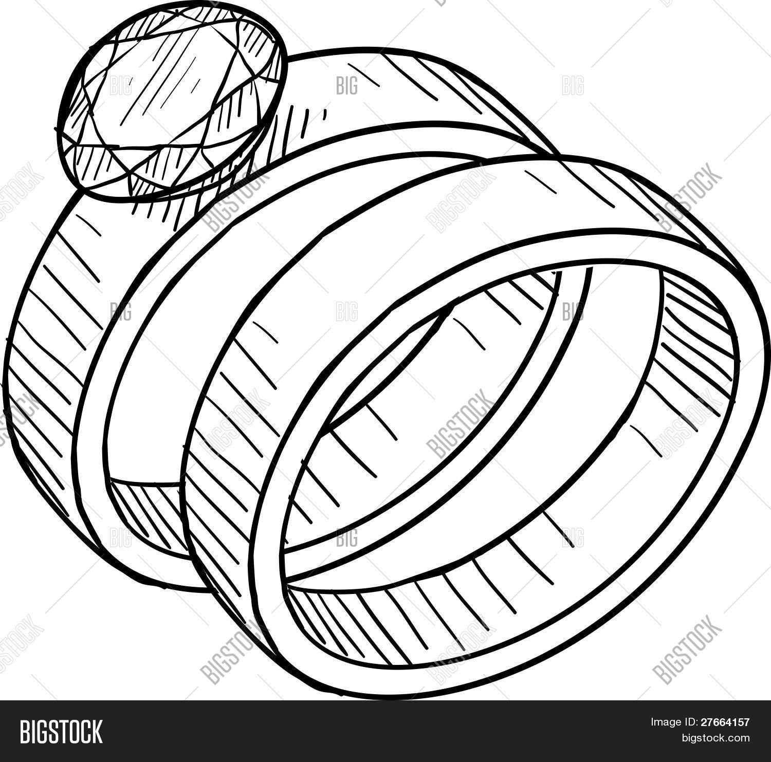 Wedding Ring Drawing at GetDrawings Free download