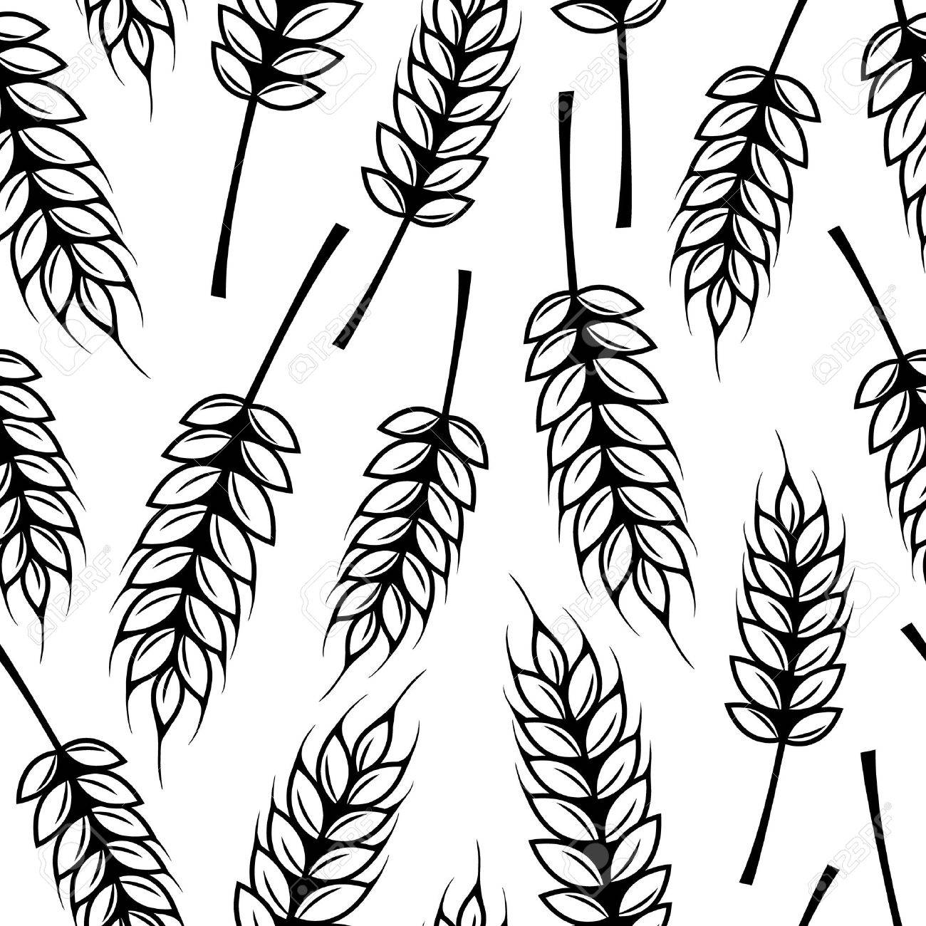 Wheat Field Drawing at GetDrawings | Free download