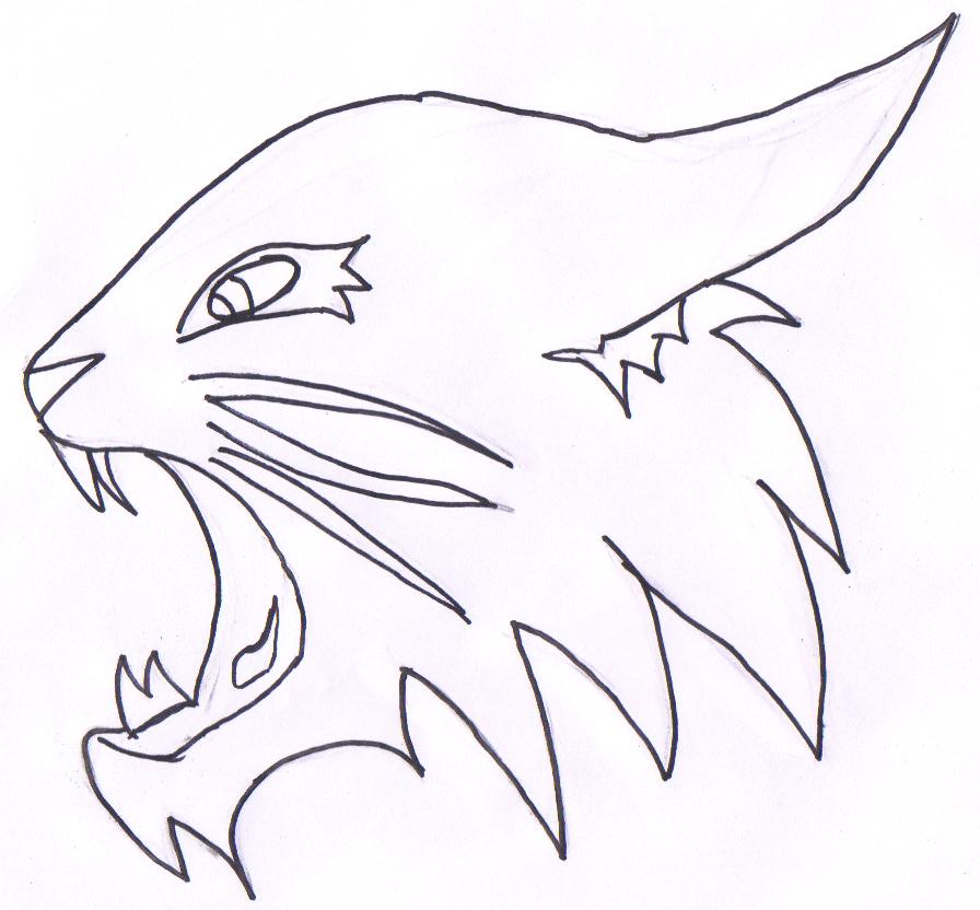 Wildcats Drawing at GetDrawings | Free download