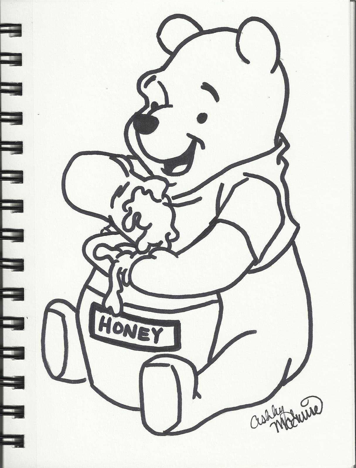 Winnie The Pooh Drawings The Drawing Disney Blog Winnie The Pooh