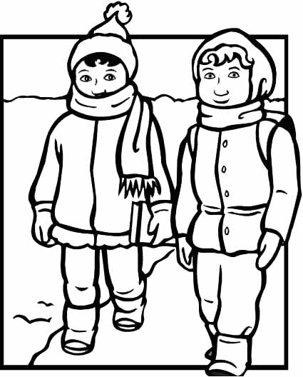 Winter Coat Drawing at GetDrawings | Free download