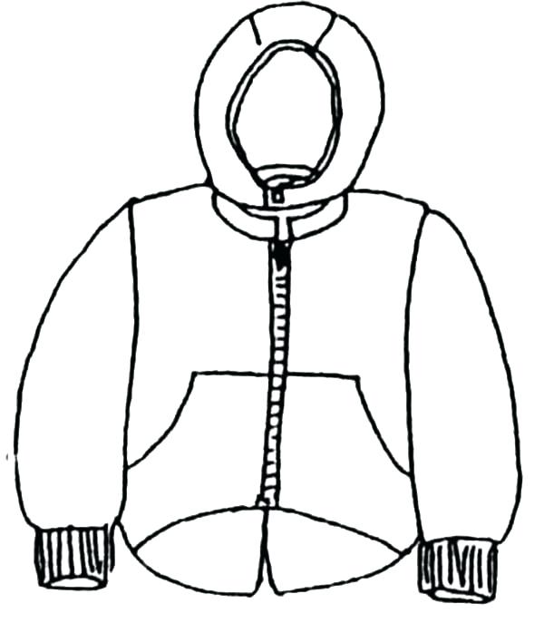 Winter Jacket Drawing at GetDrawings Free download