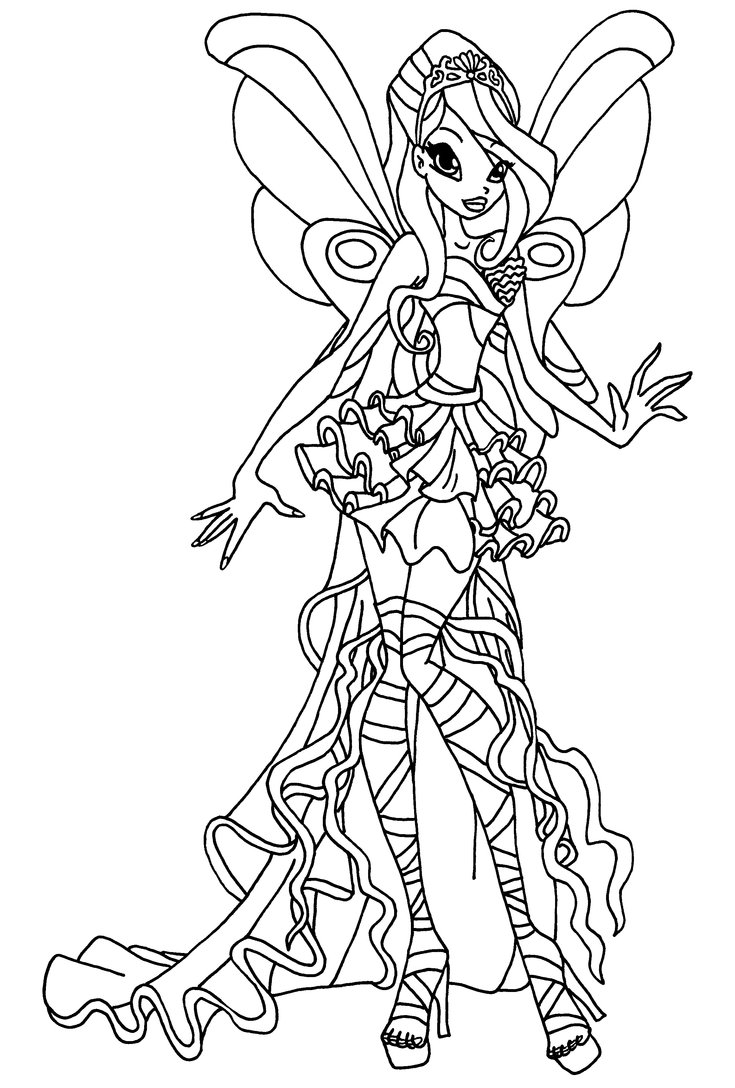 Winx Club Bloom Drawing at GetDrawings.com | Free for personal use Winx