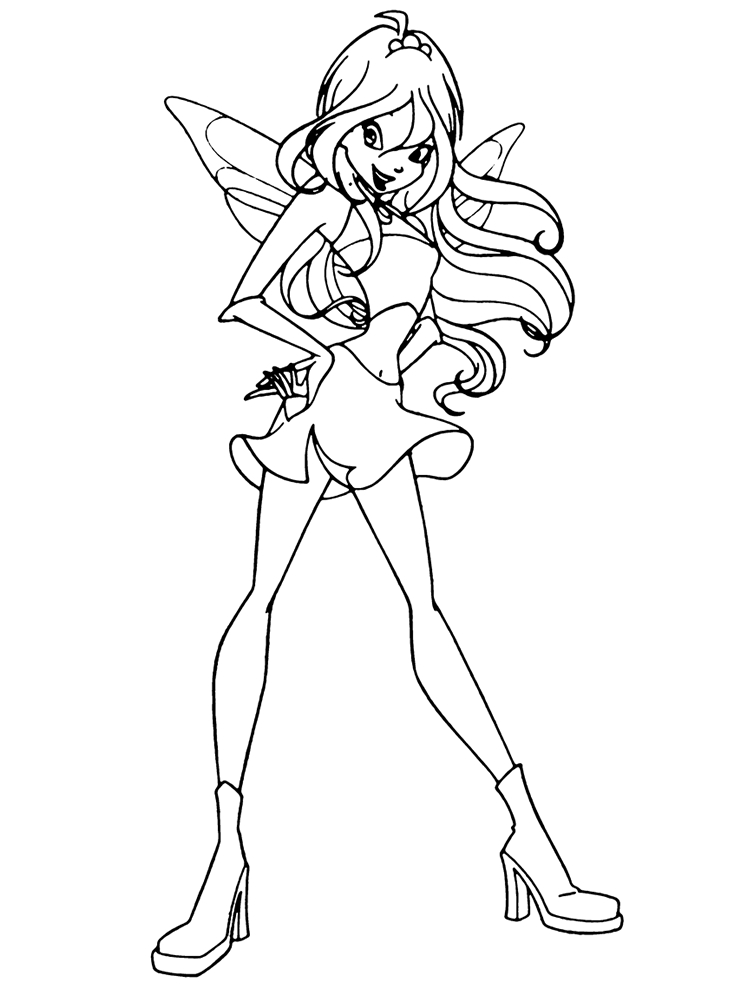 Winx Club Bloom Drawing at GetDrawings | Free download