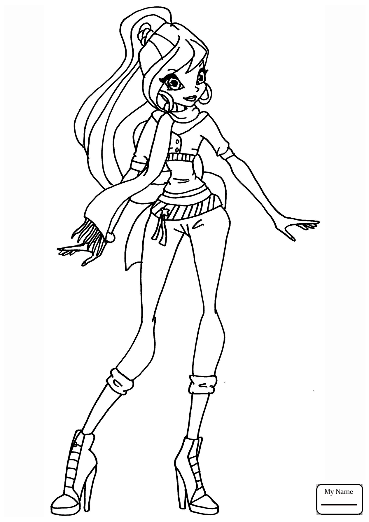 Winx Club Bloom Drawing at GetDrawings | Free download