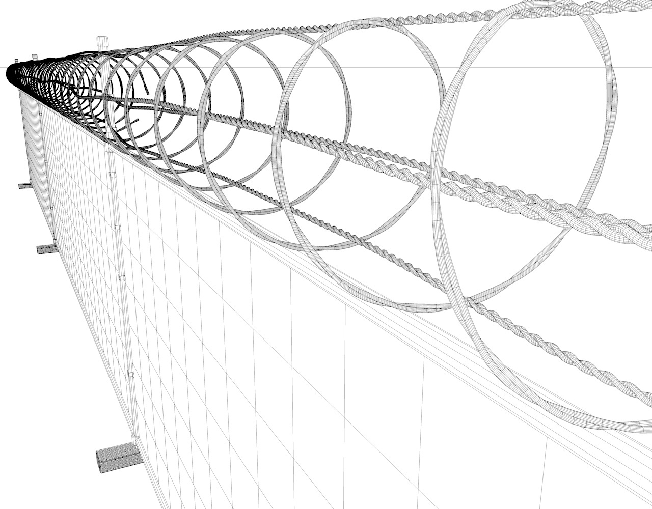 Wire Fence Drawing at GetDrawings Free download
