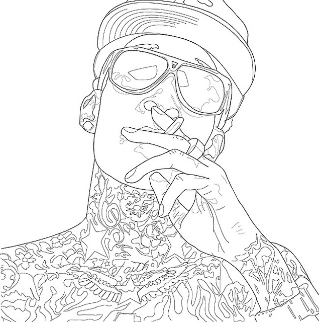 Wiz Khalifa Drawing At Getdrawings Free Download