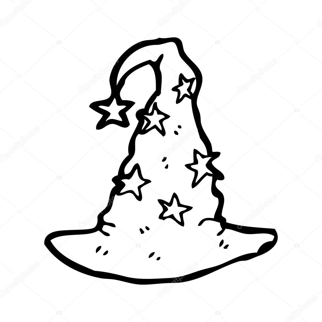 Wizard Hat Drawing at GetDrawings | Free download