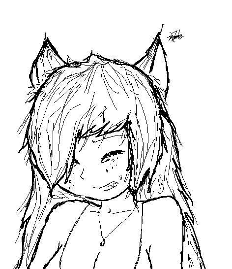 Wolf Ears Drawing at GetDrawings | Free download