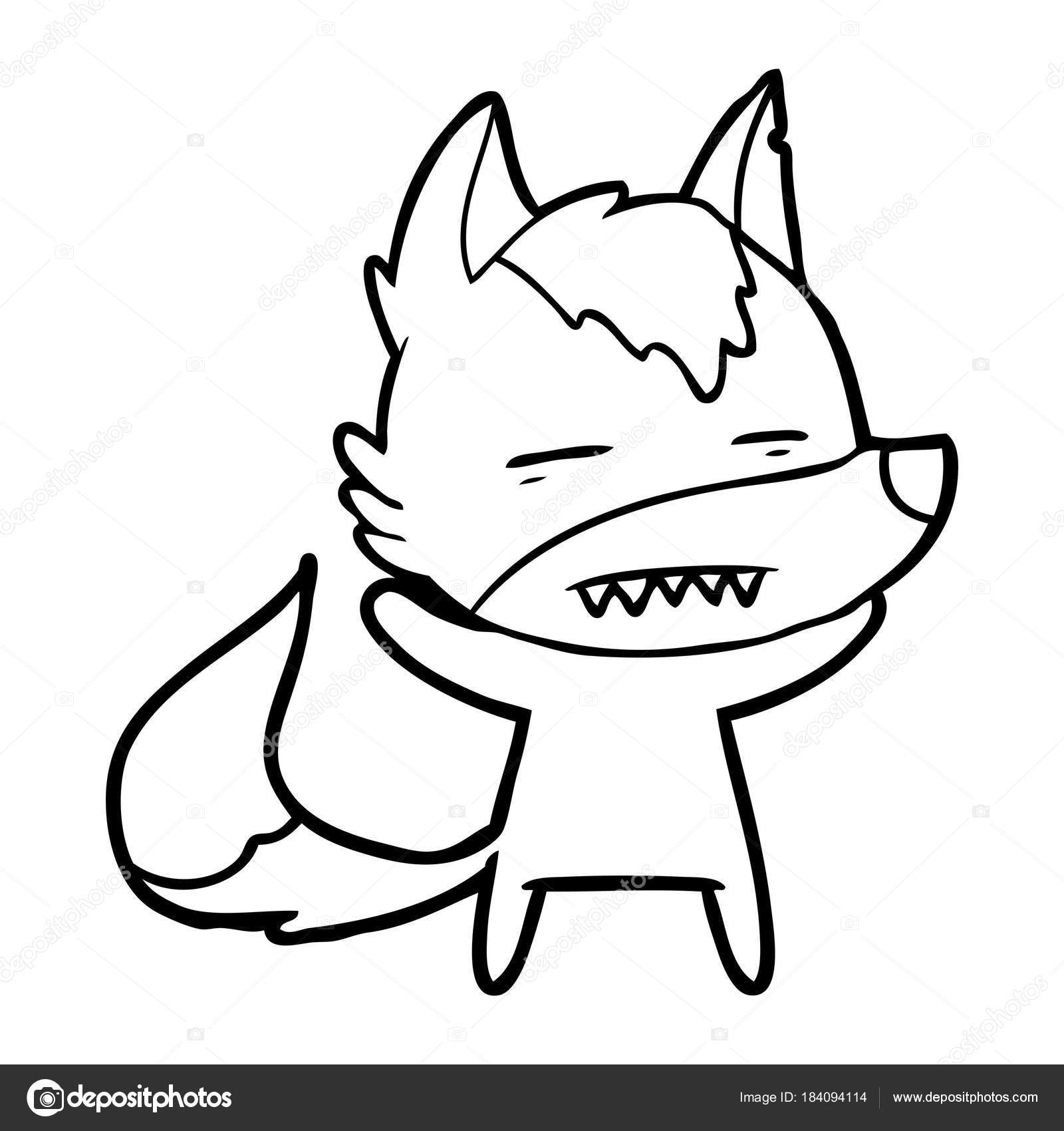 Wolf Teeth Drawing at GetDrawings  Free download