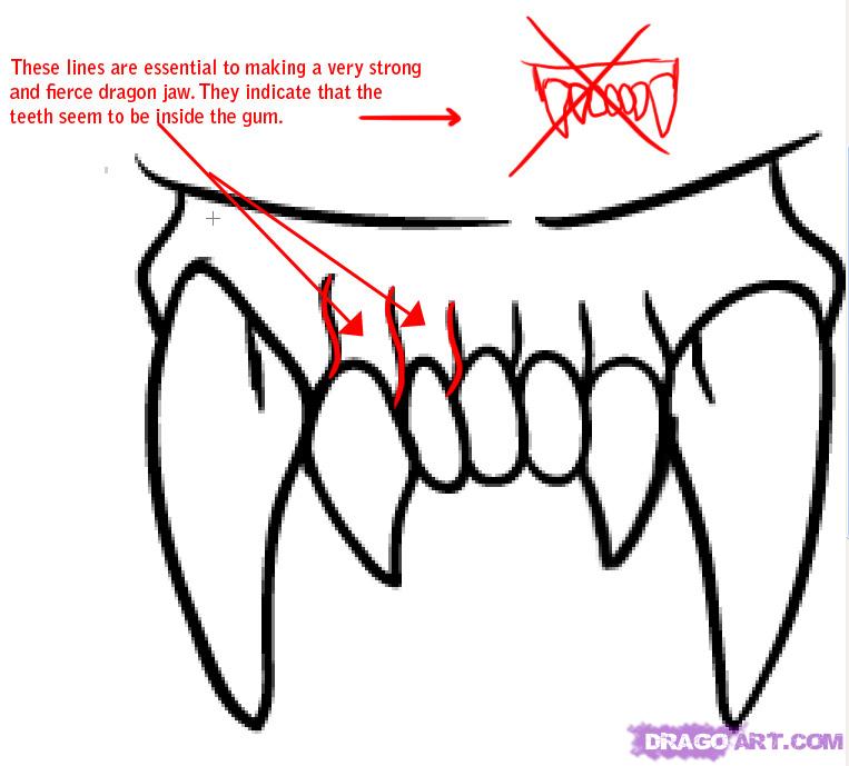 Wolf Teeth Drawing at GetDrawings Free download