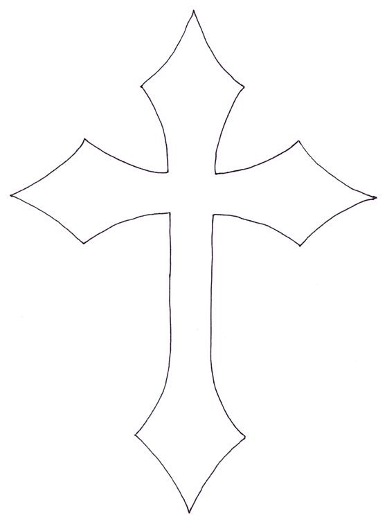 Wood Cross Drawing At GetDrawings Free Download