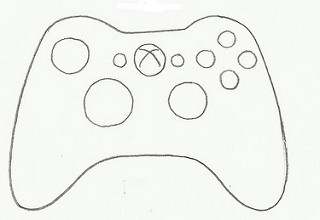 Xbox Controller Drawing at GetDrawings | Free download