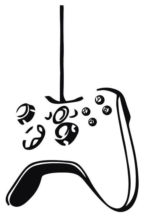 Xbox One Controller Drawing at GetDrawings | Free download