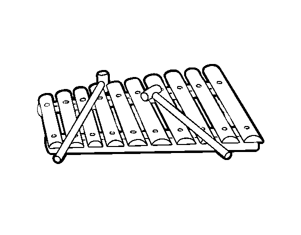 Xylophone Drawing
