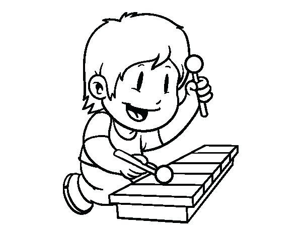 Xylophone Drawing at GetDrawings | Free download