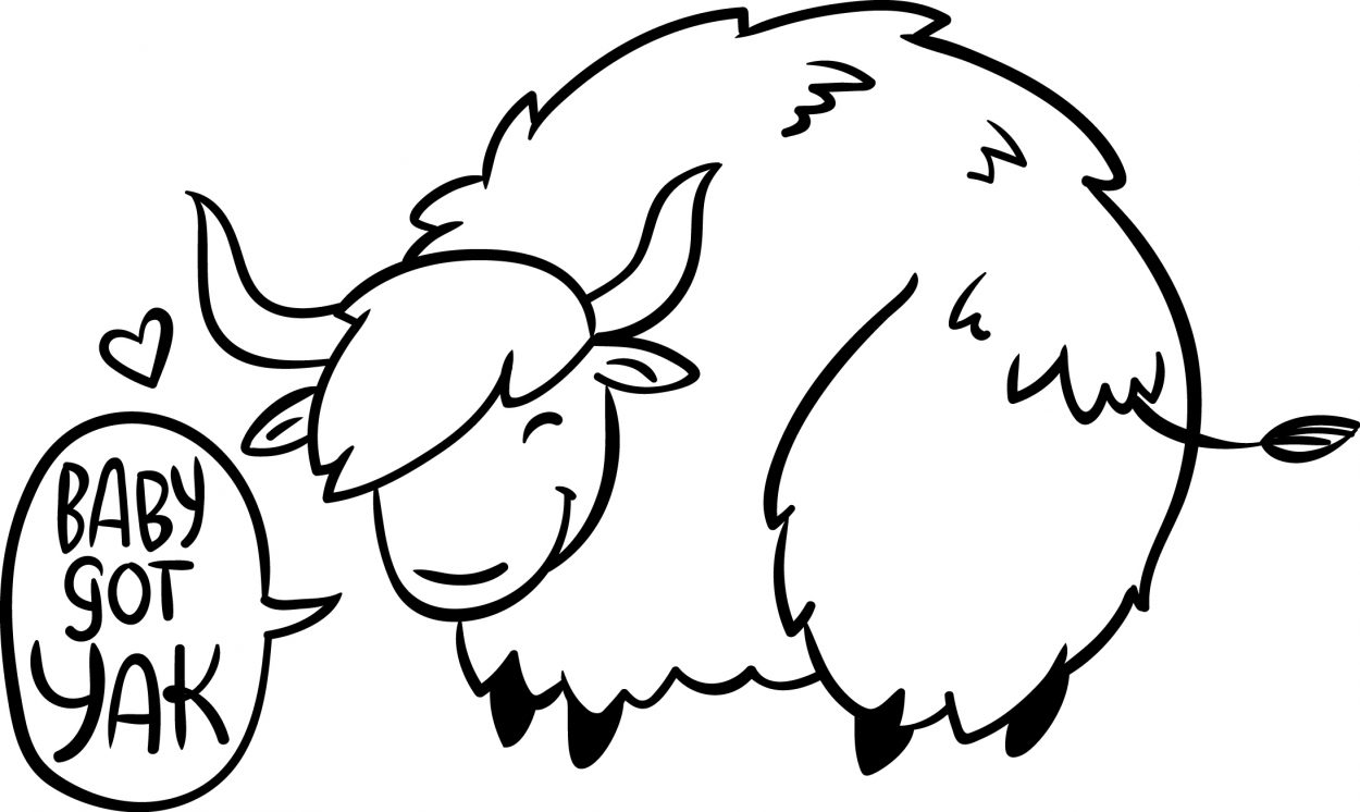 Yak Drawing at GetDrawings | Free download