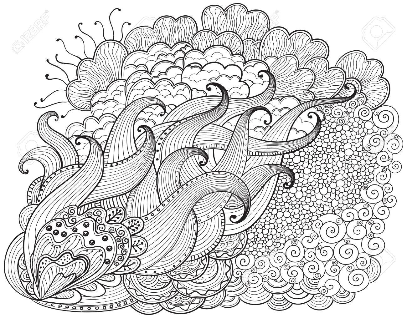 Zendoodle Drawing at GetDrawings | Free download