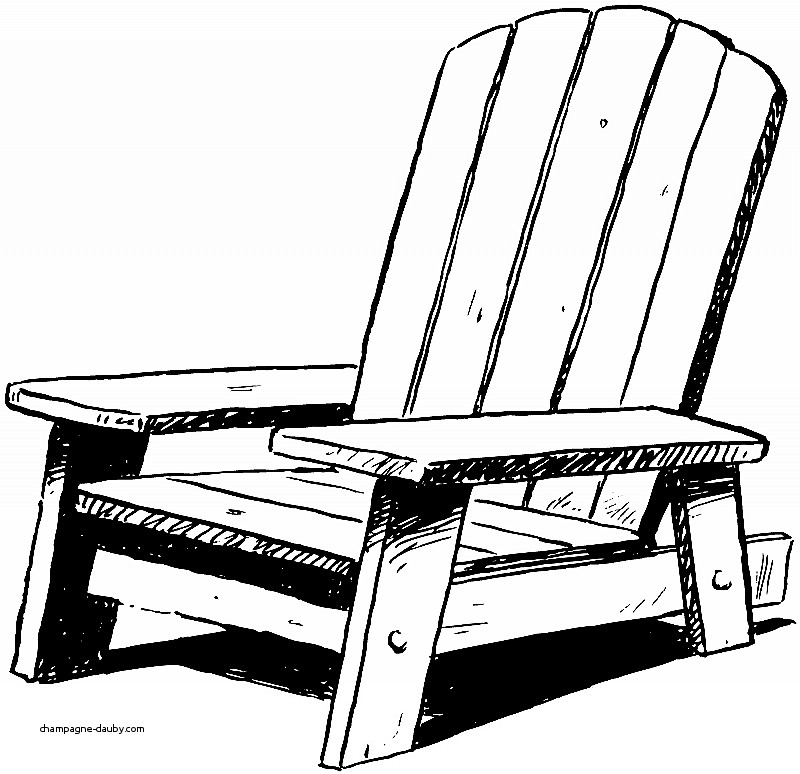 Adirondack Chair Silhouette at GetDrawings Free download