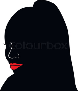 African Woman Head Silhouette at GetDrawings | Free download